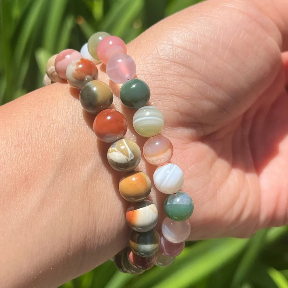 9.5mm stretchable‎ cute Alashan bracelet